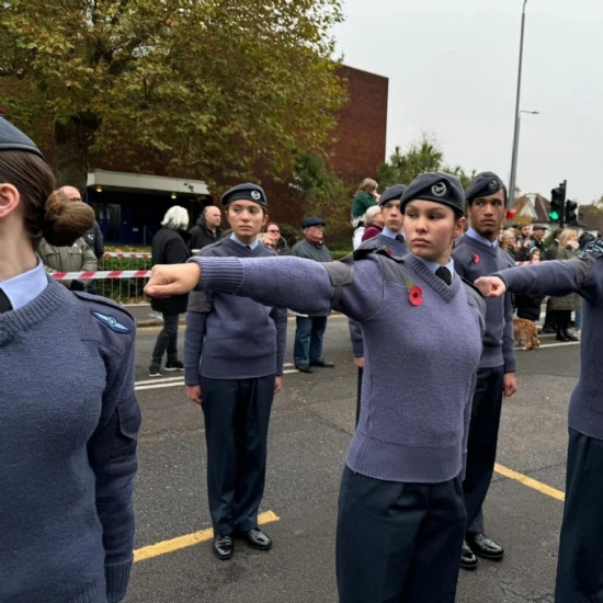 HPS Students in Chingford Remembrance Parade