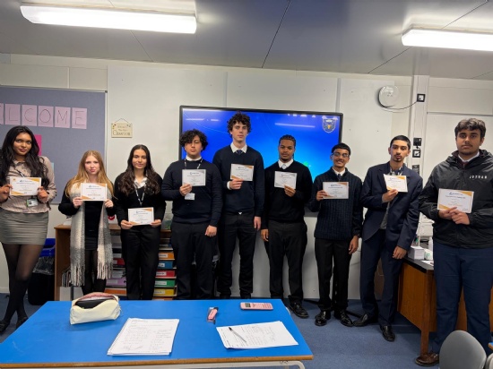 Outstanding Success in the UKMT Senior Maths Challenge!