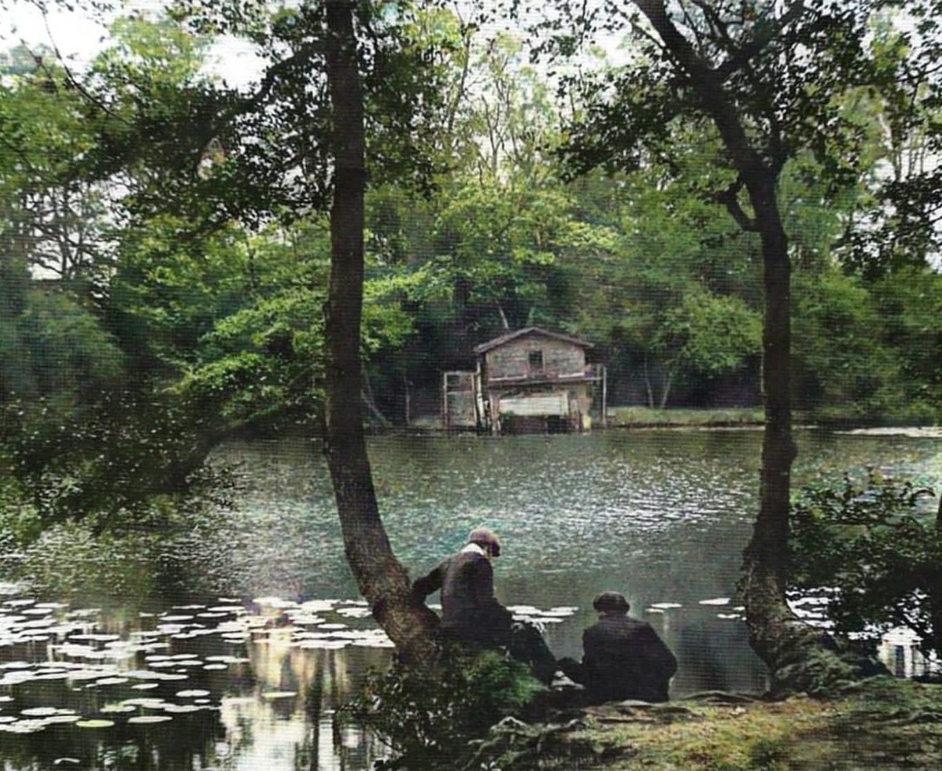 Highams Park Lake c1911 Highams Park Lake c1911