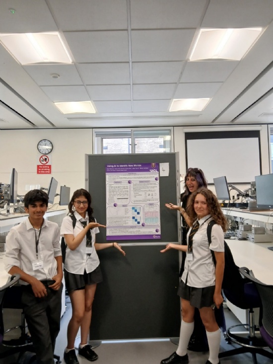 Year 10 ORBYTS researchers